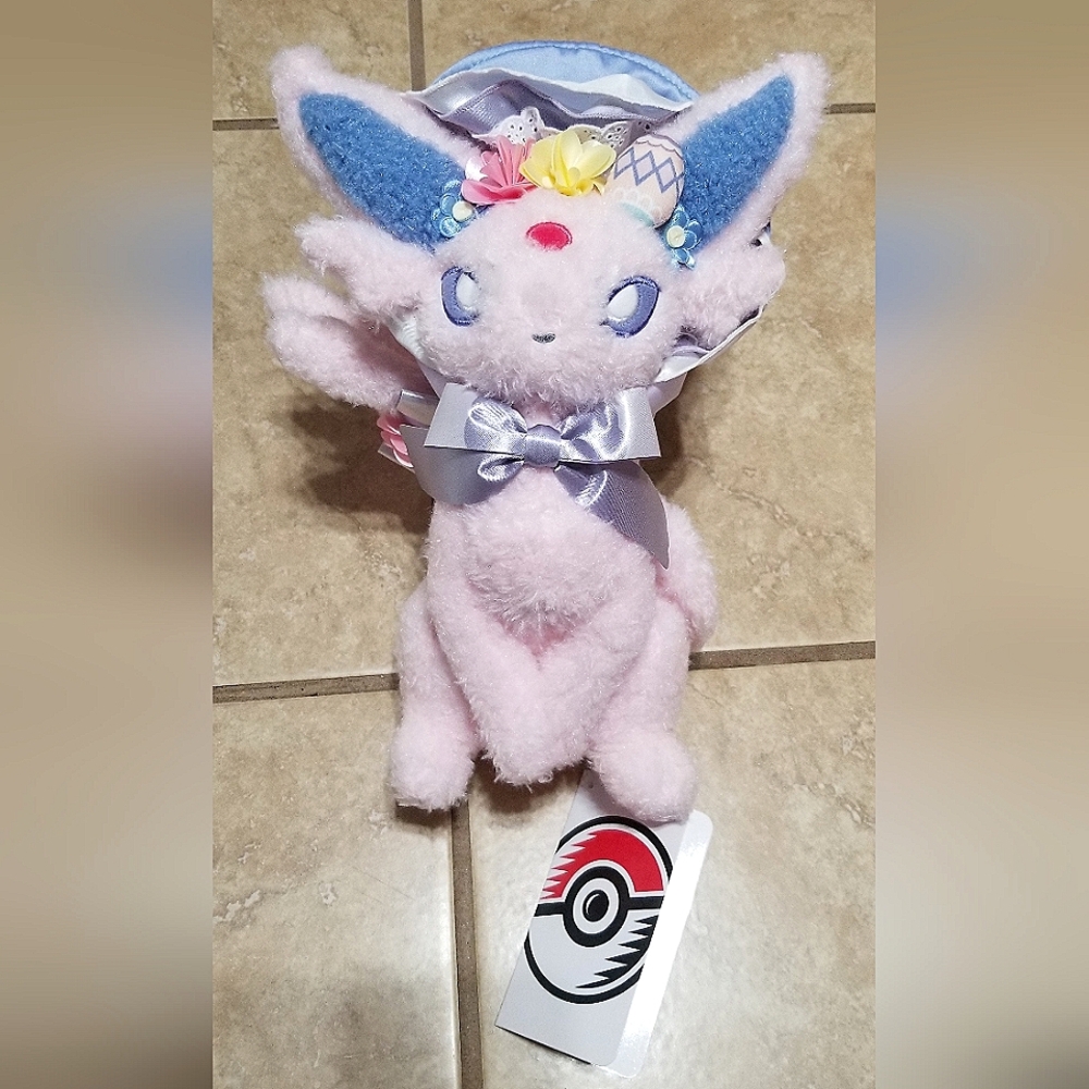 Pokemon Center Espeon Fancy Spring 11 Inch Plush